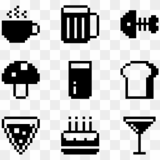 Food - Food Icon Pixel Clipart