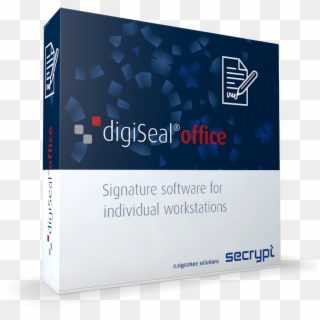 Digiseal®office For Signing, Sealing And Time Stamping - Graphic Design Clipart