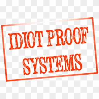 Image Result For Stock Images Free Idiot Proof Stamp - Orange Clipart