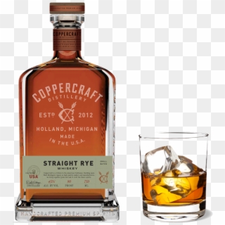 Straight Rye Whiskey - Coppercraft Distillery Clipart