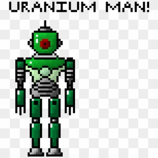 Uranium Man - Cartoon Clipart