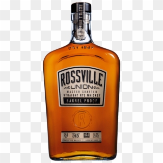 In Keeping With The Legacy Of The Brand, The Bottle - Rossville Union Barrel Proof Clipart
