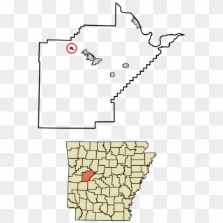Yell County Arkansas Incorporated And Unincorporated - Harmony Grove Ar Wikipedia Clipart