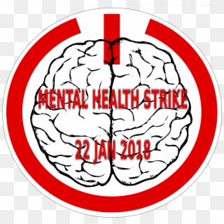 The Mental Health Strike 22nd January 2018 The Retro - Emblem Clipart
