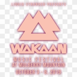 Wakaan Festival Logo - Triangle Clipart