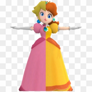 Princess Peach Clipart Transparent Tumblr - Differences Between Peach And Daisy - Png Download