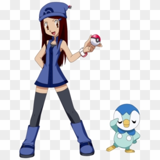 Dawn From Pokemon , Png Download - Cartoon Clipart