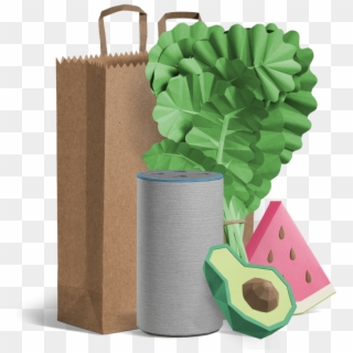 Whole Foods Market For Prime Members - Paper Bag Clipart