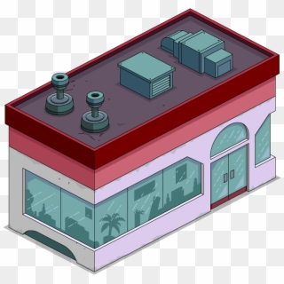 Tapped Out Zenith City Store Front - House Clipart