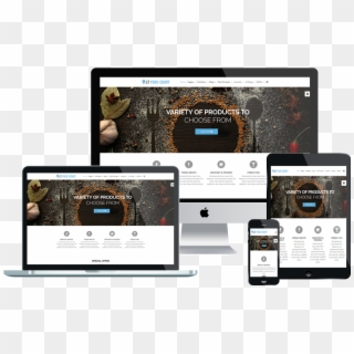 Website Template Png - Wordpress Woocommerce Responsive Themes Free Clipart