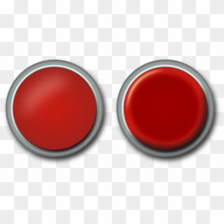 Push-button Computer Icons Thumbnail Red Button - Watermelon Slice Clip Art - Png Download
