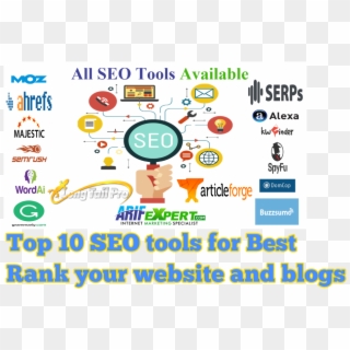 Top 10 Seo Tools For Best Rank Your Website And Blogs - Long Tail Clipart