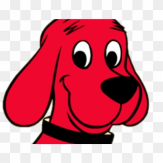 Clifford The Big Red Dog Face Clipart
