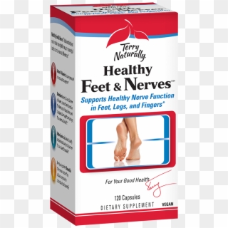Healthy Feet & Nerves Carton - Terry Healthy Feet And Nerves 120 Clipart