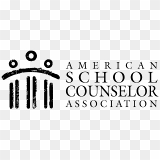 American School Counselor Association 01 Logo Black - Asca Logo Clipart