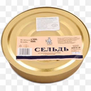 Salted Herring, Head Off - Label Clipart