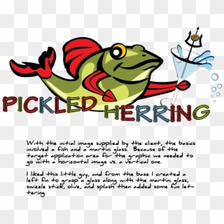 Pickled Herring - Cartoon Clipart