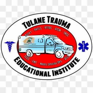 Cropped Tulane Trauma Logo Recreated White Bg 3 30 - Car Clipart
