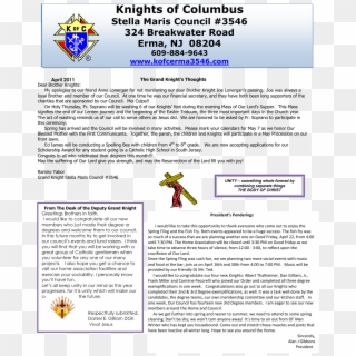 Knights Of Columbus Clipart
