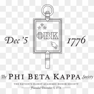 Phi Beta Kappa - Pbk National Honors Society Logo Clipart