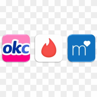 Okcupid, Tinder And Match Represent A Few Of The Apps - Okcupid Icon Clipart