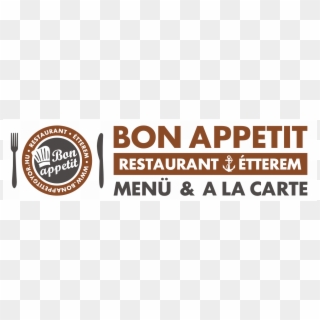 Hu • Bon Appetit Győr Étterem • Restaurant - Bon Appetit Restaurant Logo Clipart