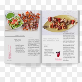 Creating An 8 Page Spread For Bon Appetit Magazine - Brochette Clipart