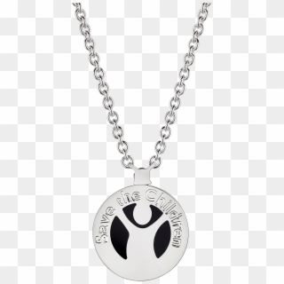 Save The Children 10th Anniversary Necklace In Sterling - Necklace Clipart