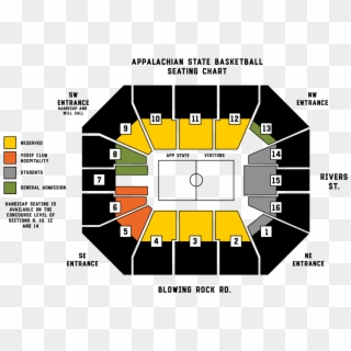 Holmes Center Seating Chart - App State Football Student Section Clipart
