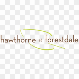 Hawthorne At Forestdale Property Logo And Signage In - Graphic Design Clipart