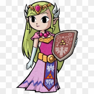 Shield But I Think This Was One Of Stockwell Shop's - Princesse Zelda Wind Waker Clipart