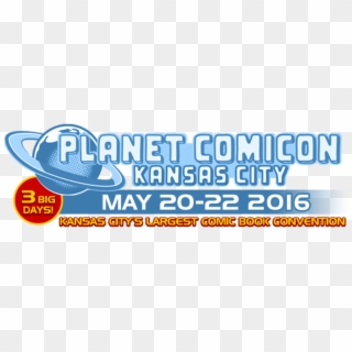 Planet Comicon Kansas City - Poster Clipart