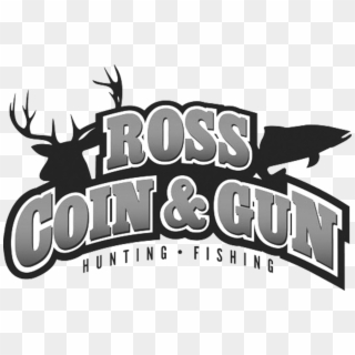 Ross Coin & Gun - Barren Ground Caribou Clipart