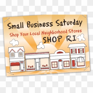 Shop Local Small Business Saturday Clipart