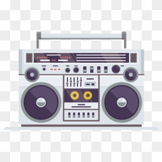 Recorder Boombox Videocassette Transprent Png Free - Illustration Clipart