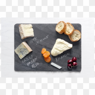 10”x14” Black Slate Cheese Board- Since Our Neighborhood - スレート プレート チーズ Clipart