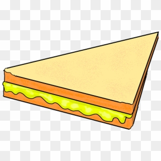 Grilled Cheese Clipart Plate - Png Download