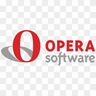 This Makes A Good Logo Because The O Catches The Eye - Opera Software Logo Clipart