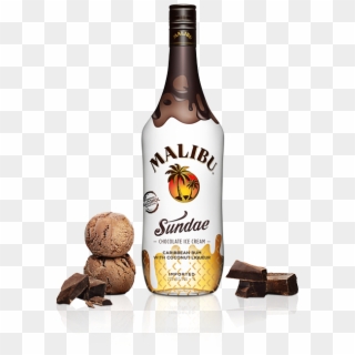 Malibu Sundae - Malibu Rum Sundae Clipart