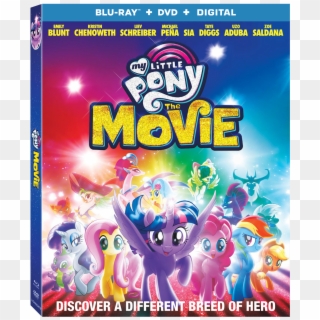 Lionsgate, Holiday Gift Guide, Holiday Gifts - My Little Pony The Movie Blu Ray Clipart