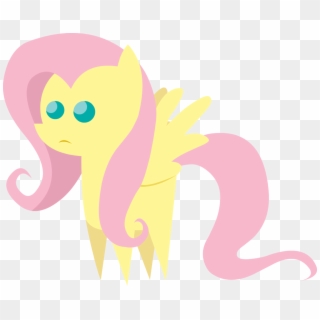 You Can Click Above To Reveal The Image Just This Once, - Mlp Fluttershy Pointy Pony Clipart