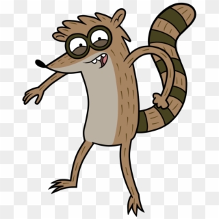 Rigby-821x1024 - Mordecai And Rigby Clipart