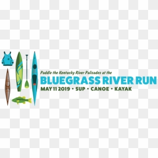3rd Annual Bluegrass River Run - Graphic Design Clipart