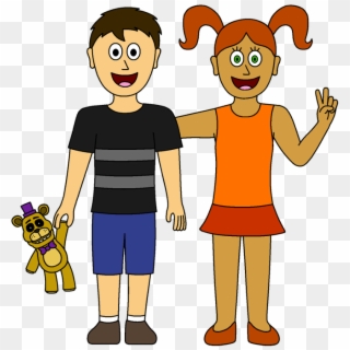 I Imagine These Two As Really Good Friends - Cartoon Clipart