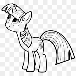 My Little Pony Coloring Pages Twilight Sparkle Alicom - Cartoon Clipart