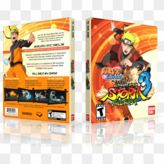Download Game Naruto Shippuden Ultimate Ninja Storm - Ninja Storm 3 Full Burst Cover Clipart