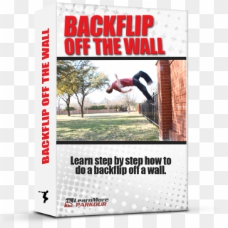 Back Flip Off Walls - Flyer Clipart