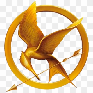 Transparent Mockingjay Pin Edited (badly) By Totally - Hunger Games Book Logo Clipart