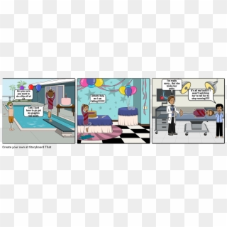Big Injury - Cartoon Clipart