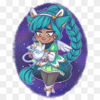 I Really Wanted To Re-draw This Design I Had Of Star - Star Guardian Tristana Clipart